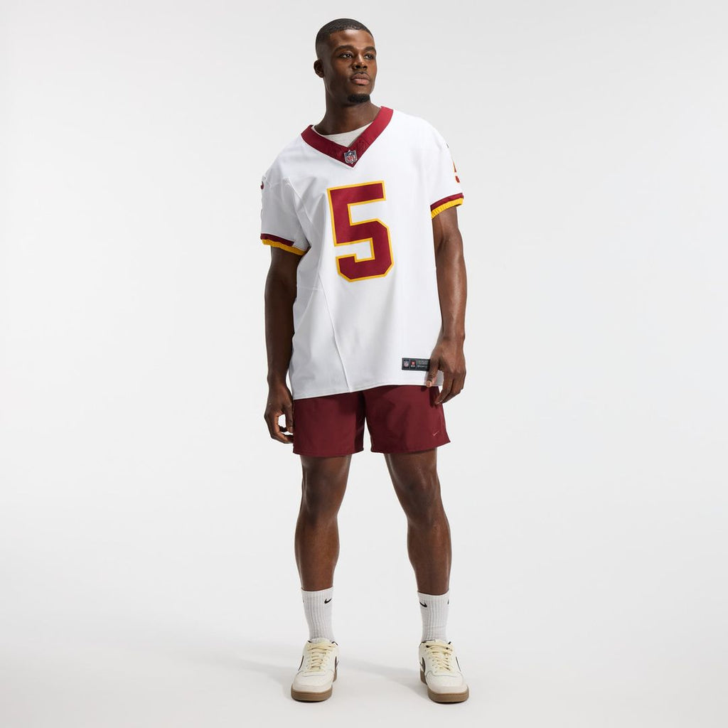 Washington Commanders Jayden Daniels Nike Alternate 2 Super Bowl Era Vapor F.U.S.E. Elite Jersey - White