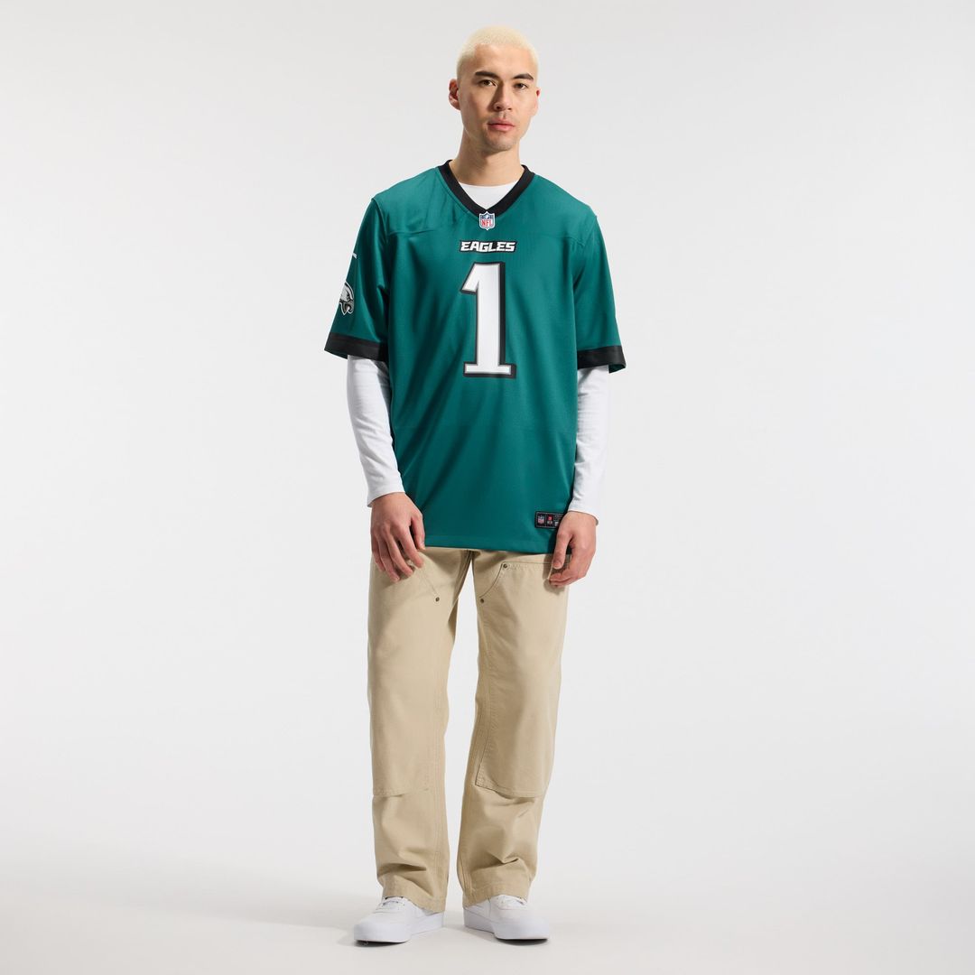 Philadelphia Eagles Jalen Hurts Nike Alternate Game Jersey - Black