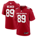 Arizona Cardinals Xavier Weaver Nike Team Game Jersey - Cardinal