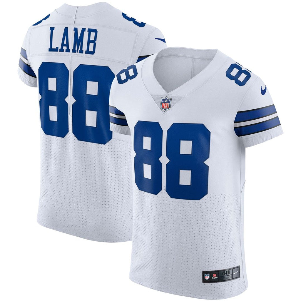 Dallas Cowboys CeeDee Lamb Nike Vapor Elite Jersey - White