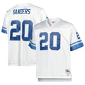 Detroit Lions Barry Sanders Mitchell & Ness Big & Tall 1996 Retired Player Replica Jersey - White