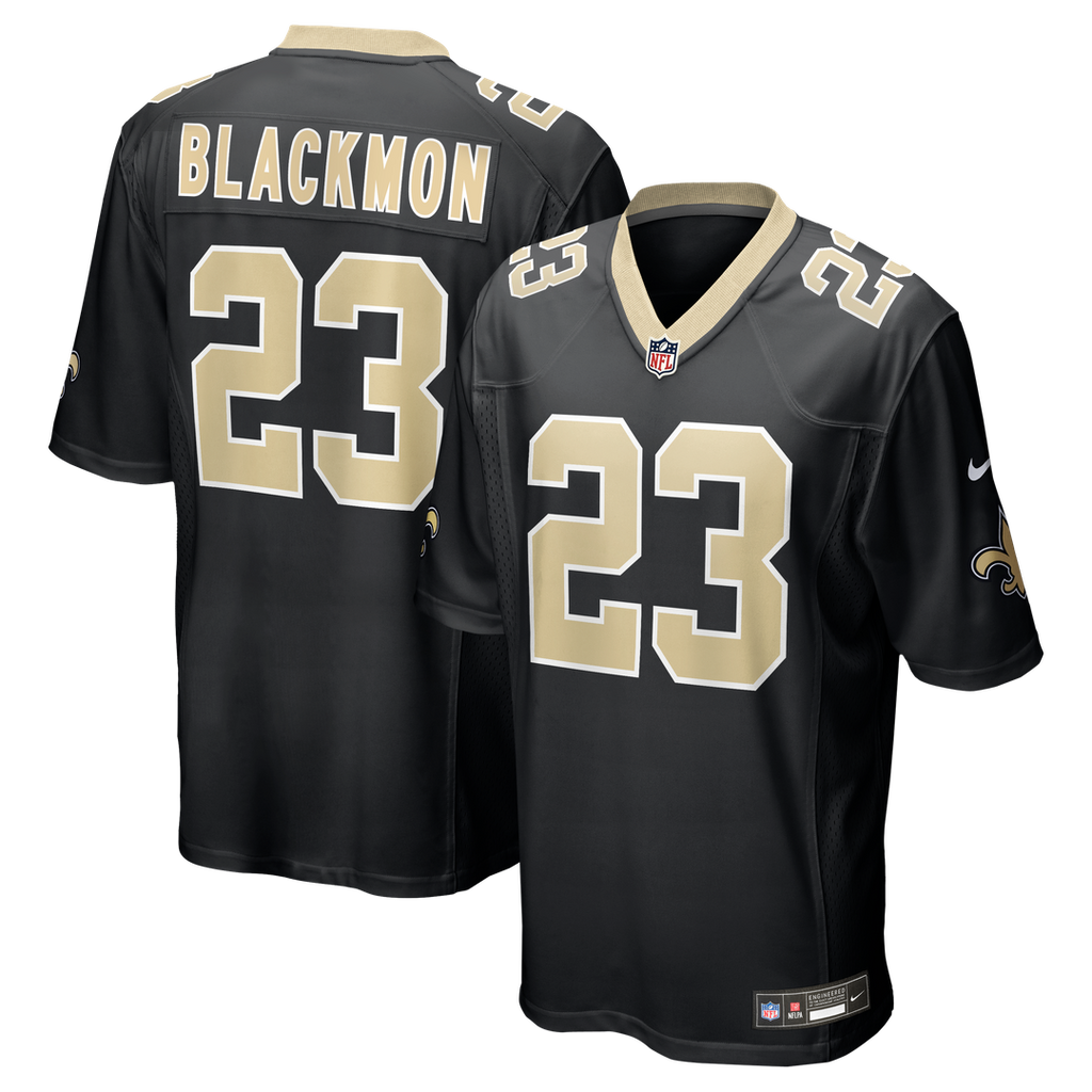 New Orleans Saints Julian Blackmon Nike Team Game Jersey - Black