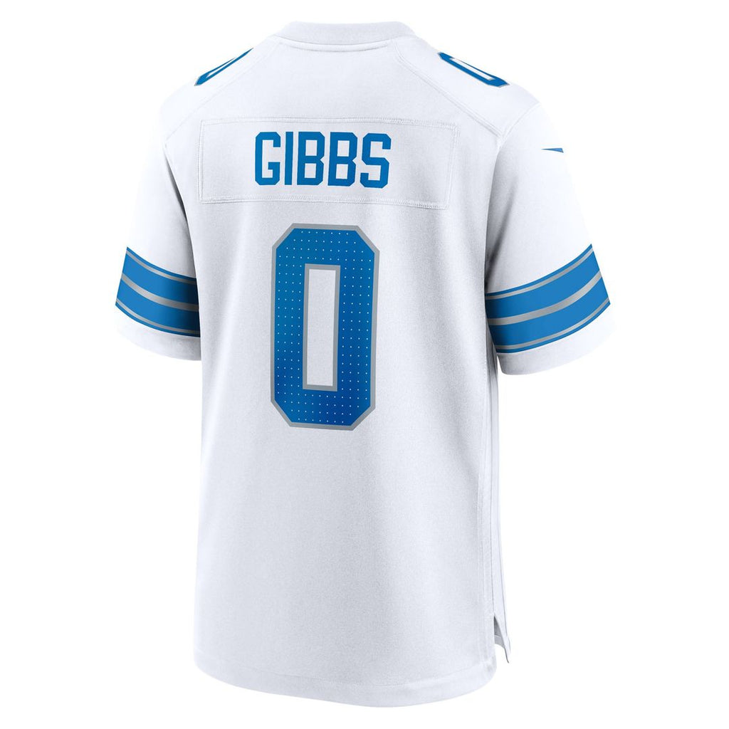 Detroit Lions Jahmyr Gibbs Nike 2nd Alternate Game Player Jersey - Black