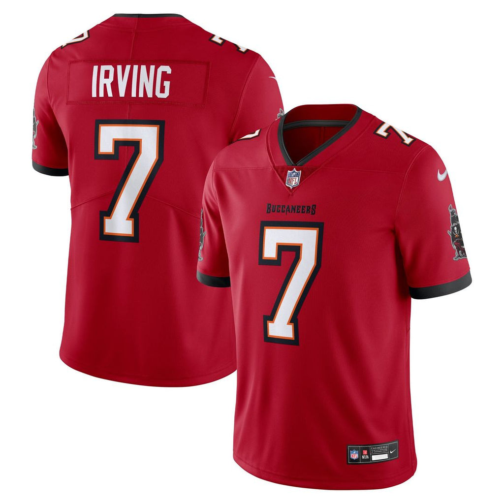 Tampa Bay Buccaneers Bucky Irving Nike Vapor Untouchable Stitched Limited Jersey - Red