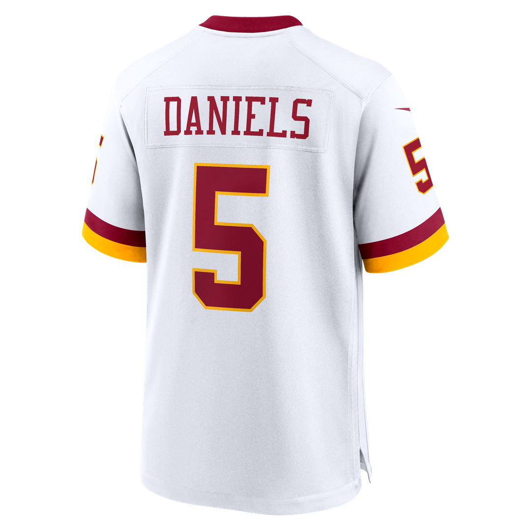 Washington Commanders Jayden Daniels Nike Game Super Bowl Era Jersey - White