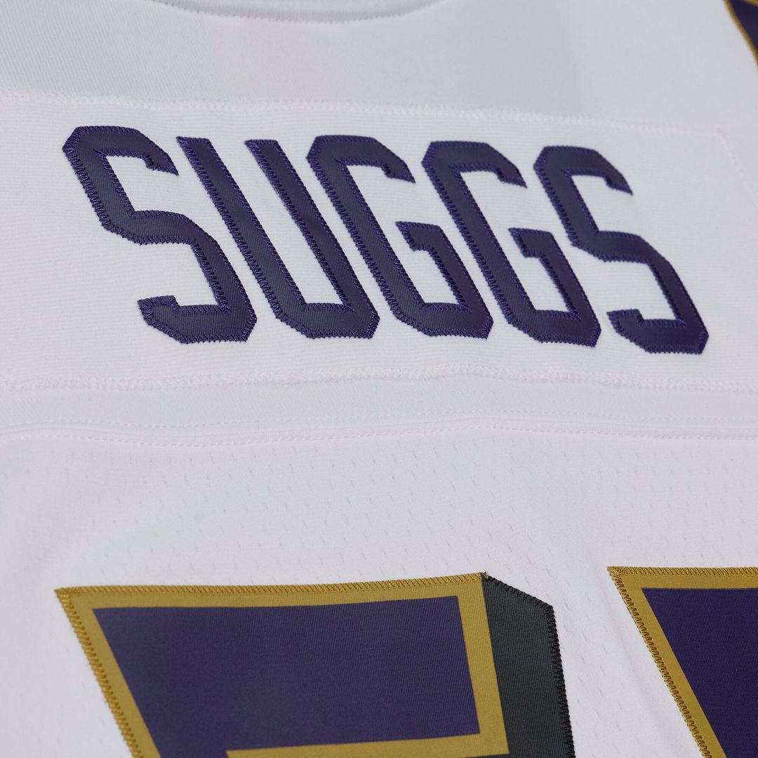 Baltimore Ravens Terrell Suggs Mitchell & Ness 2003 Legacy Replica Jersey - Purple