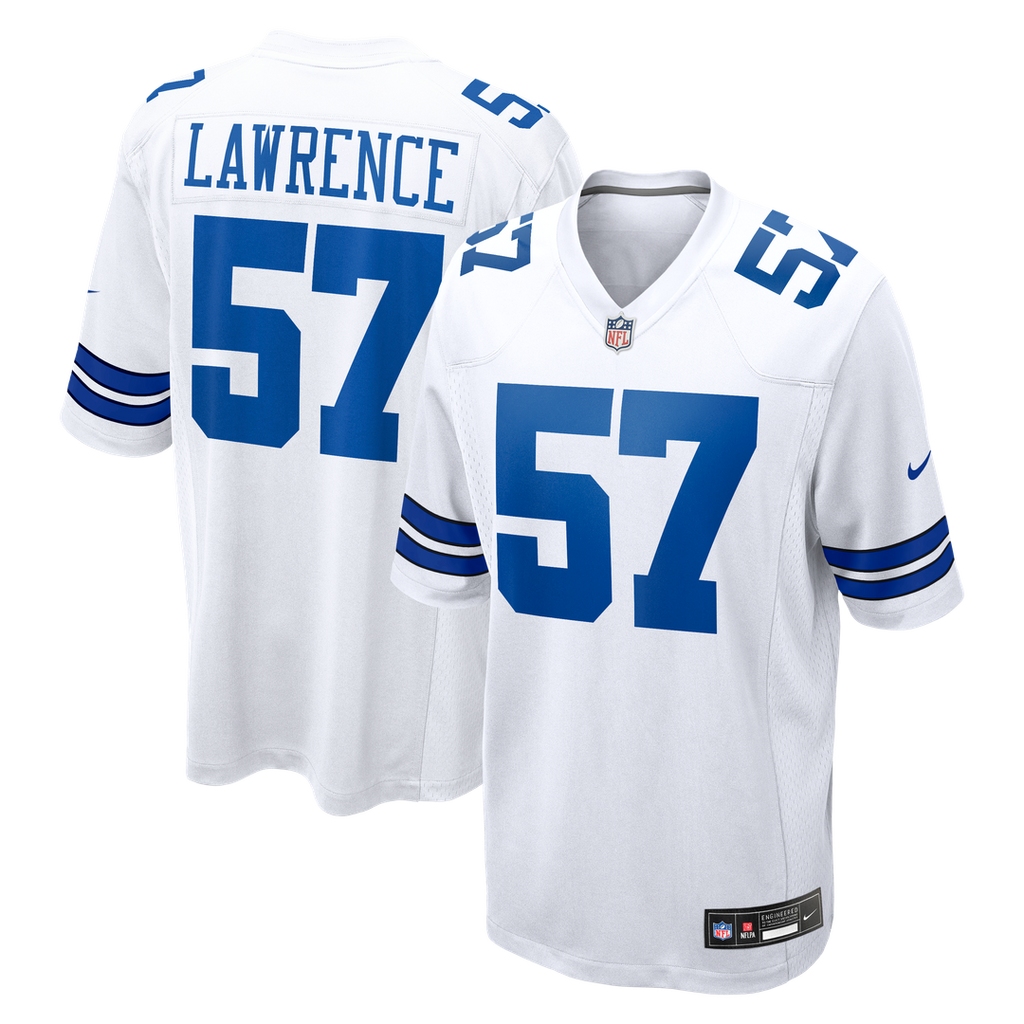 Dallas Cowboys Malachi Lawrence Nike Game Jersey - White