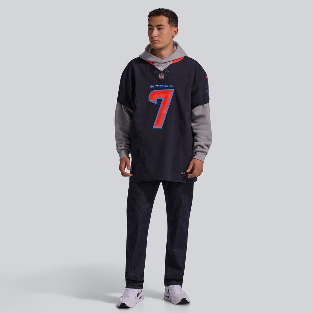 Houston Texans C.J. Stroud Nike Alternate 2 Vapor F.U.S.E. Elite Jersey - Navy