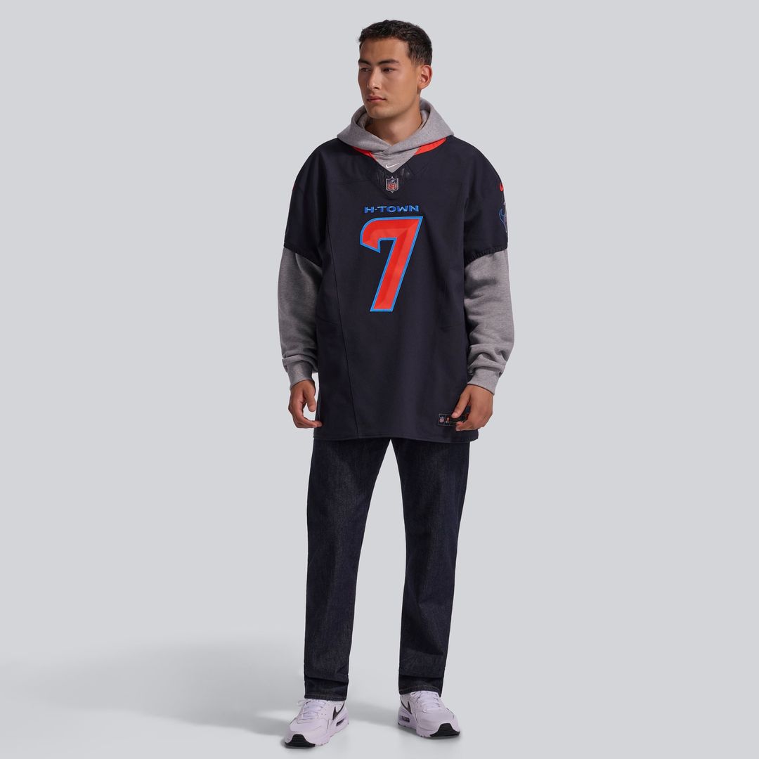 Houston Texans C.J. Stroud Nike Alternate 2 Vapor F.U.S.E. Elite Jersey - Navy
