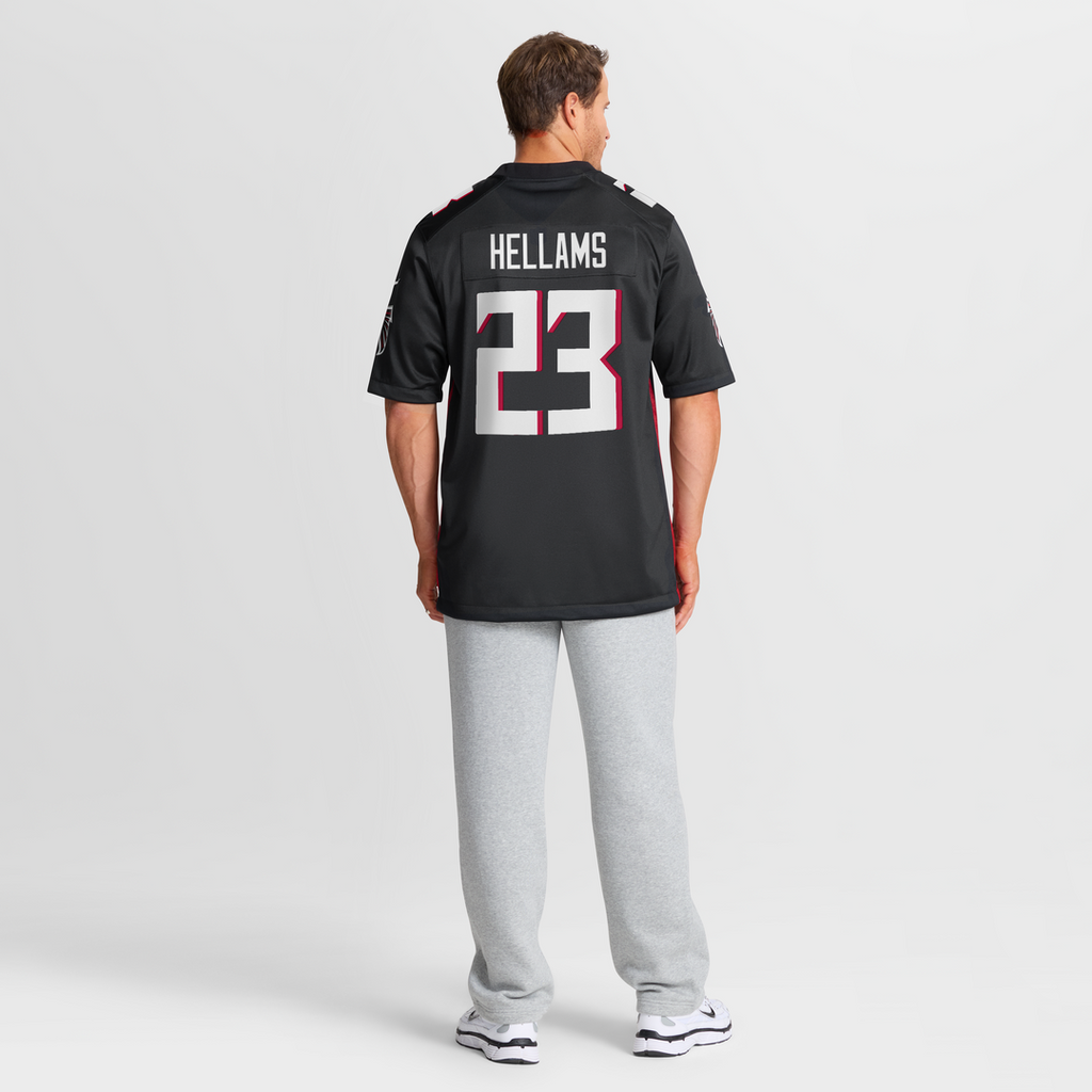 Atlanta Falcons DeMarcco Hellams Nike Team Game Jersey - Black