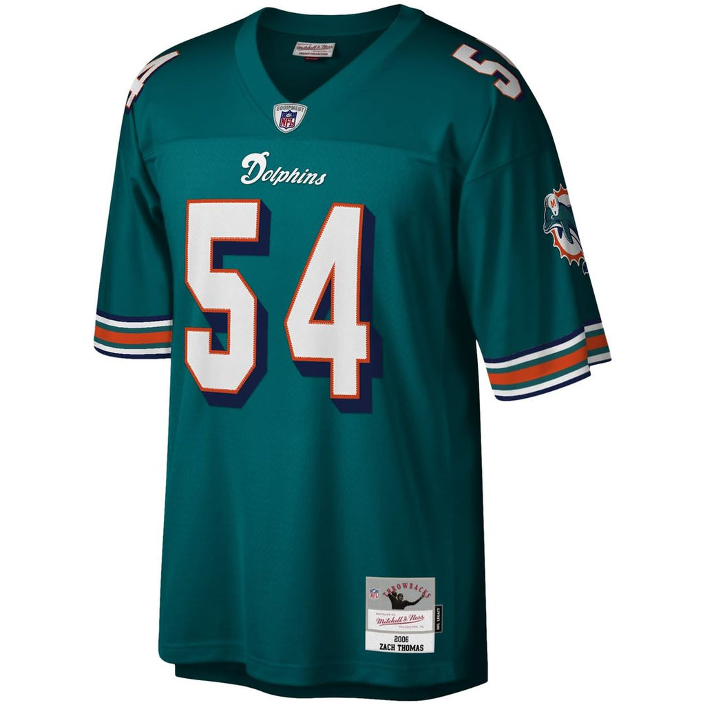 Miami Dolphins Zach Thomas Mitchell & Ness Legacy Replica Jersey - White