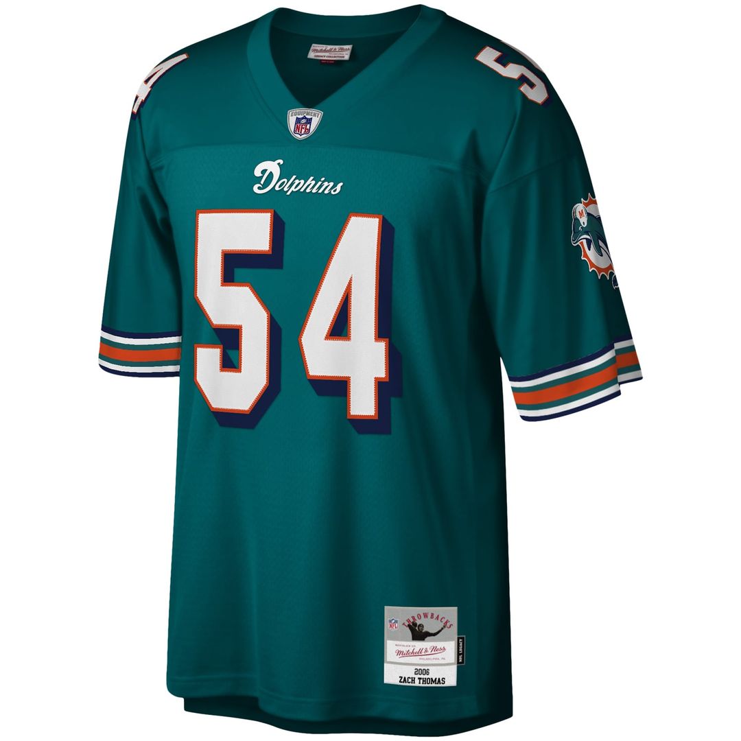 Miami Dolphins Zach Thomas Mitchell & Ness Legacy Replica Jersey - White