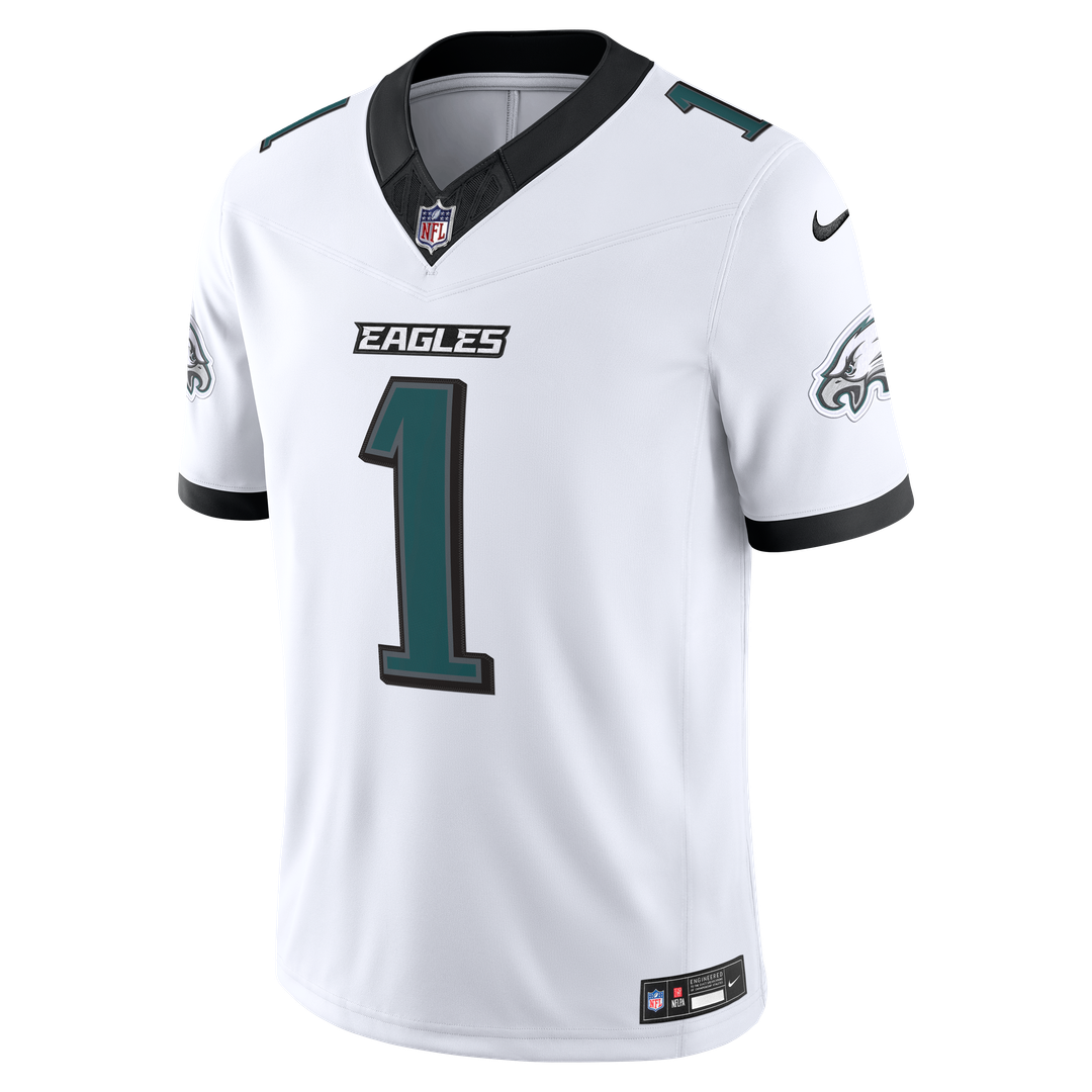 Philadelphia Eagles Jalen Hurts Nike Team Vapor F.U.S.E. Stitched Limited Jersey - Midnight Green