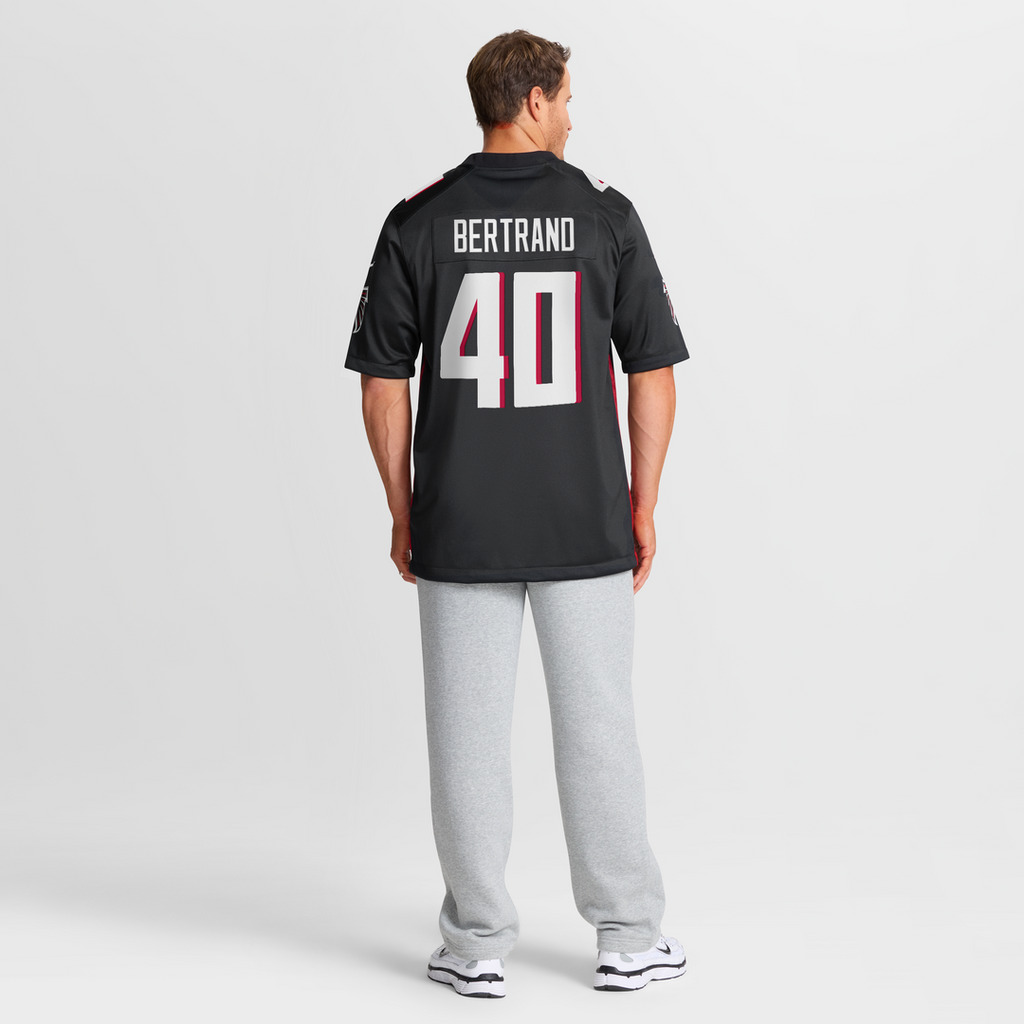 Atlanta Falcons JD Bertrand Nike Team Game Jersey - Black