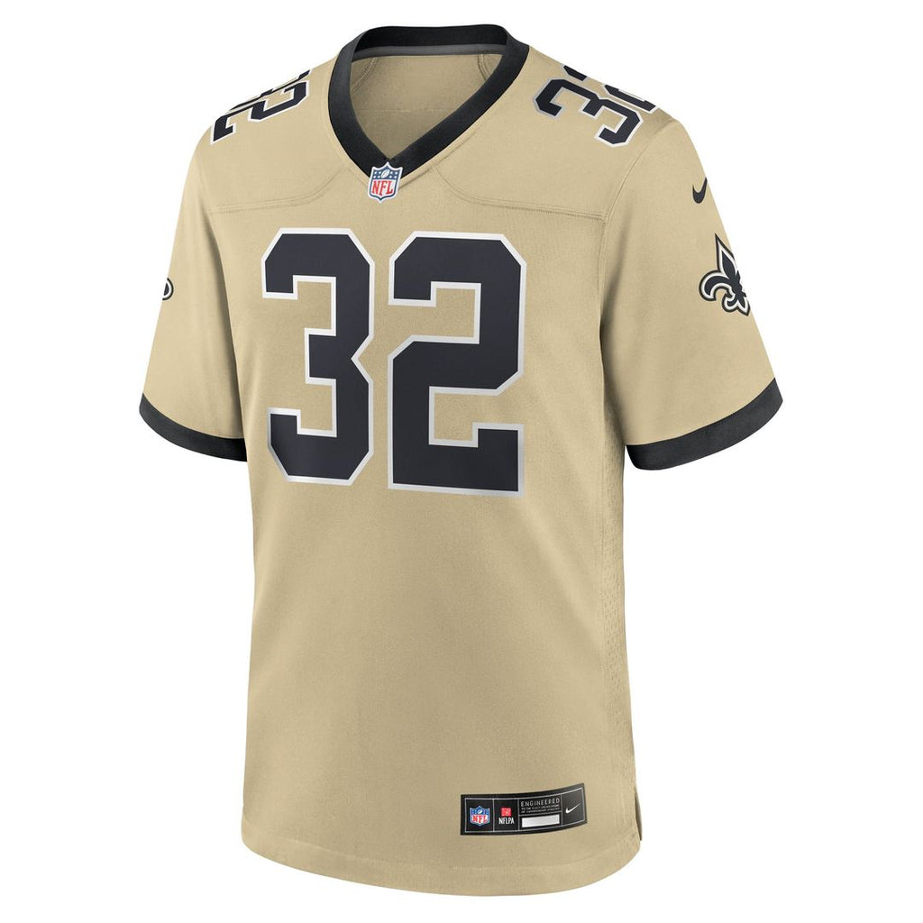 New Orleans Saints Tyrann Mathieu Nike Gameday Golds Alternate Game Player Jersey - Gold