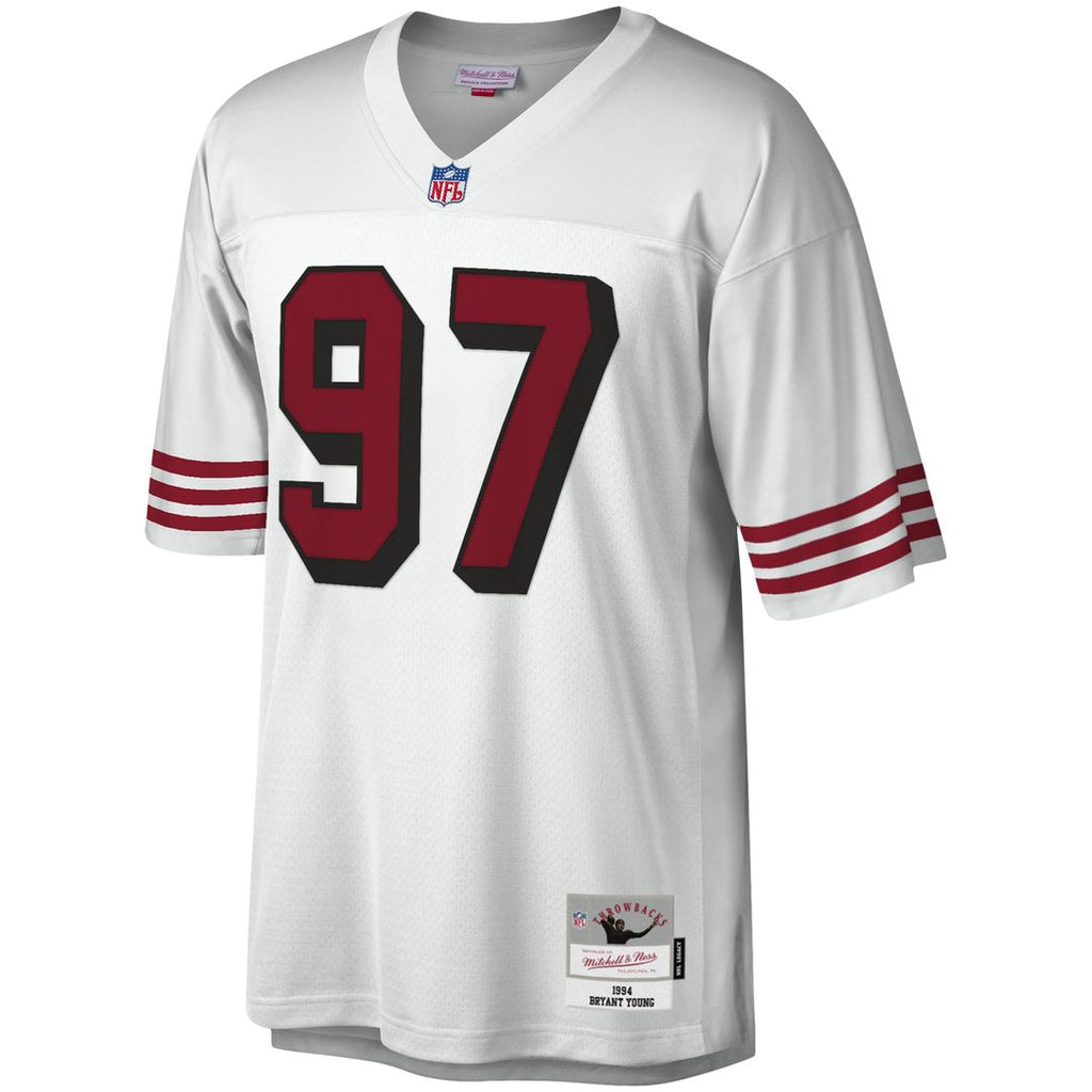 San Francisco 49ers Bryant Young Mitchell & Ness Legacy Replica Jersey - White