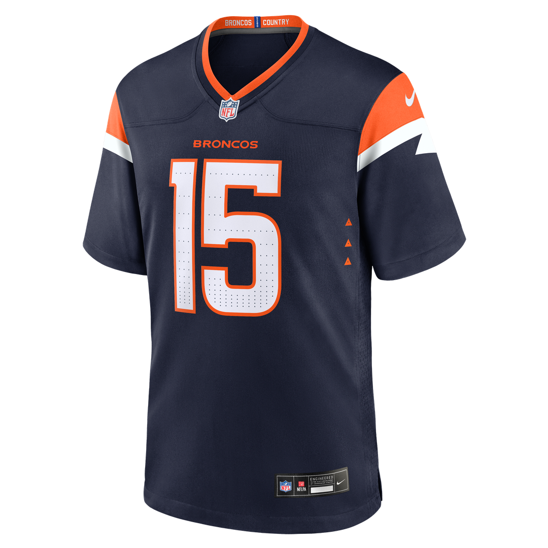Denver Broncos Nik Bonitto Nike Alternate Game Jersey - Navy