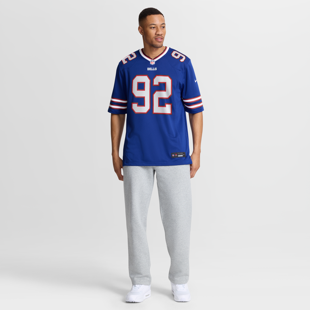 Buffalo Bills Zane Durant Nike Team Game Jersey - Royal
