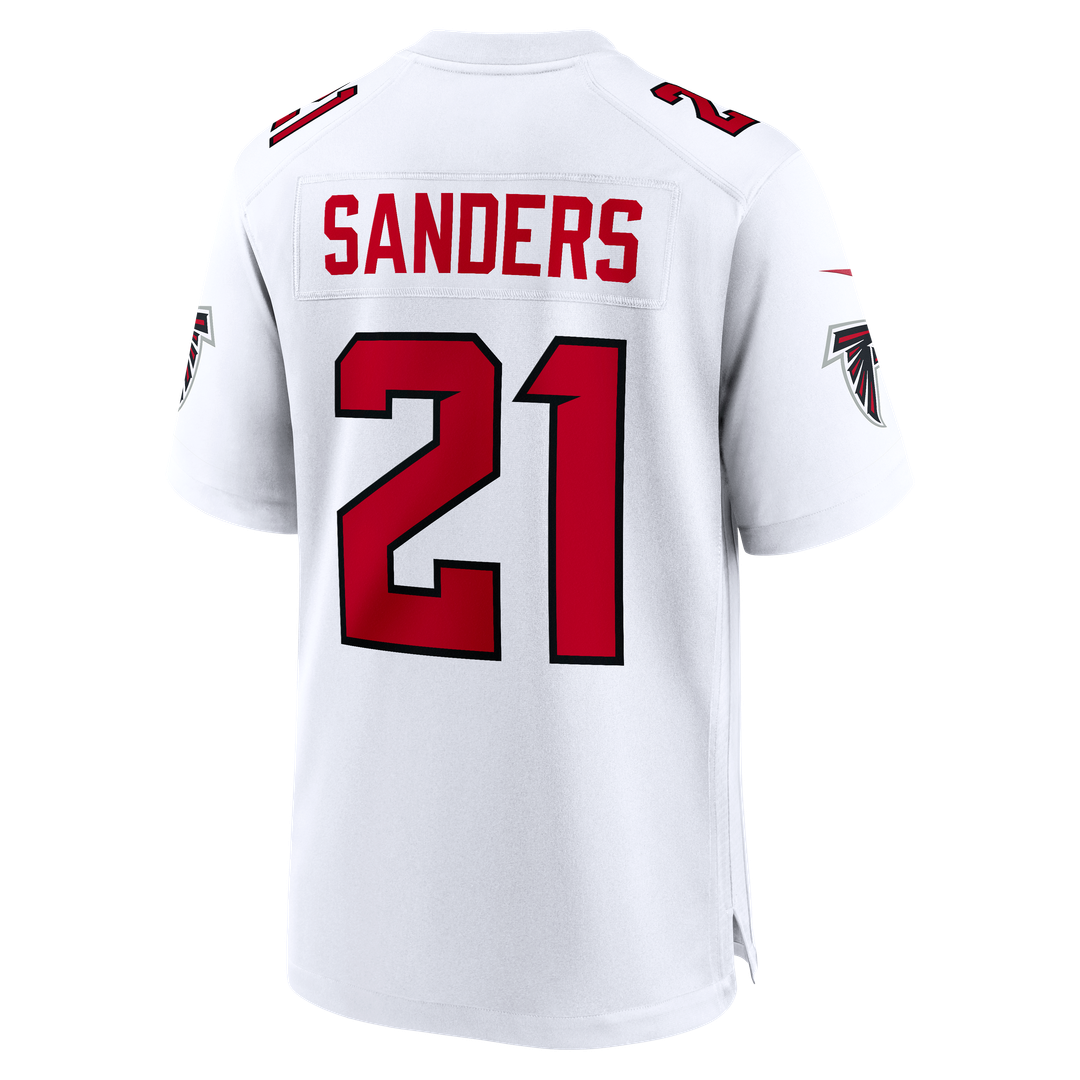 Atlanta Falcons Deion Sanders Nike Retired Player Game Jersey - Red