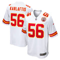 Kansas City Chiefs George Karlaftis Nike Away Game Player Jersey - White
