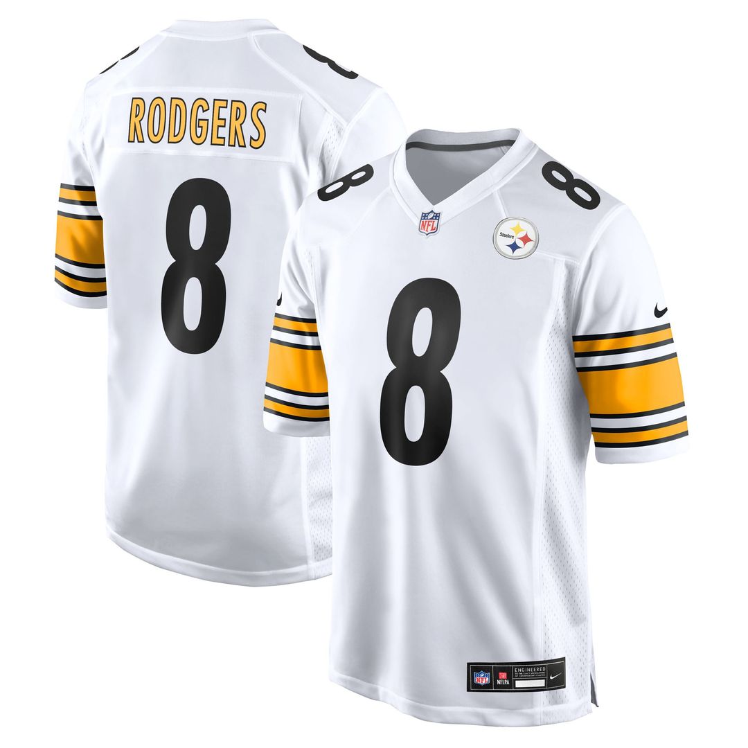 Pittsburgh Steelers Aaron Rodgers Nike Alternate 1933 Throwback Game Jersey - Gold