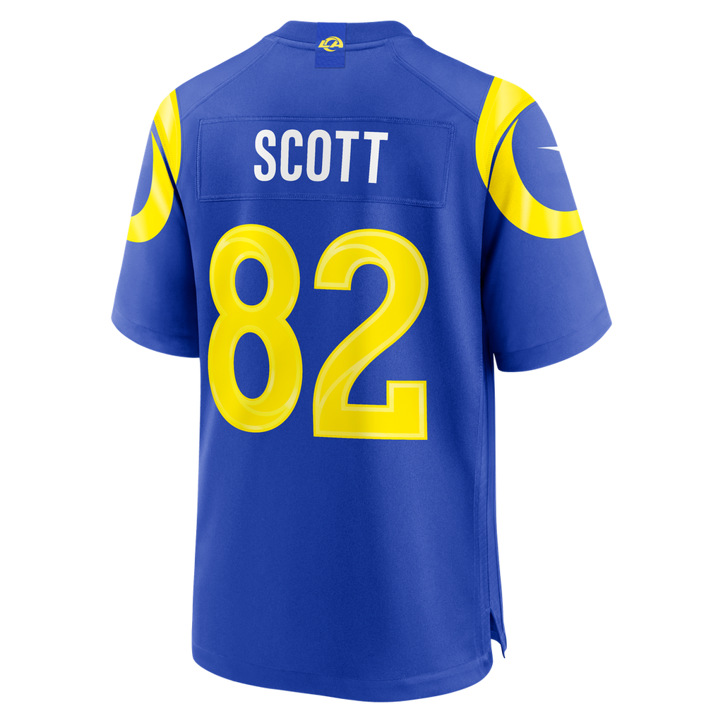 Los Angeles Rams Tyler Scott Nike Team Game Jersey - Royal