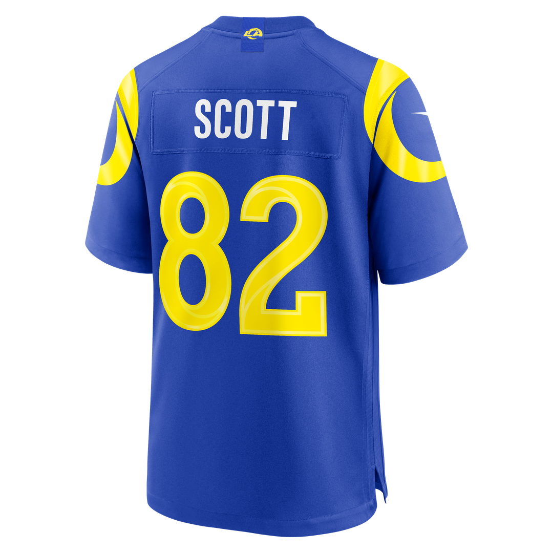 Los Angeles Rams Tyler Scott Nike Team Game Jersey - Royal
