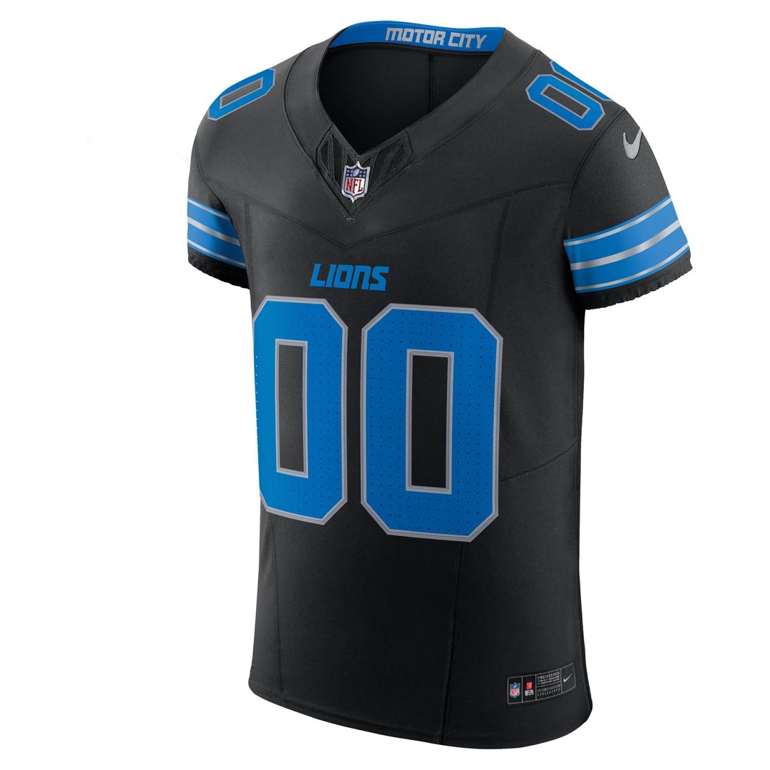 Detroit Lions Nike Team Vapor F.U.S.E. Elite Custom Jersey - Blue