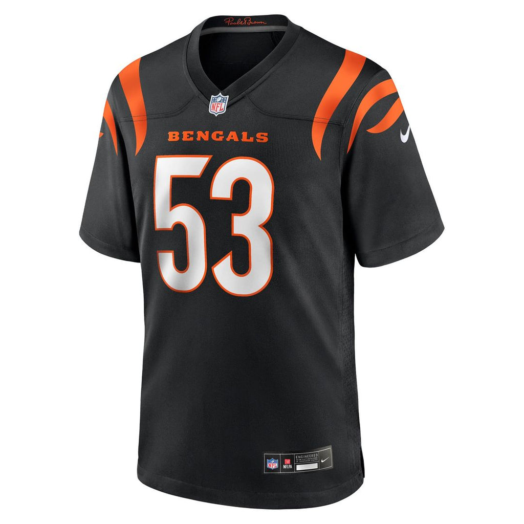 Cincinnati Bengals Boye Mafe Nike Team Game Jersey - Black