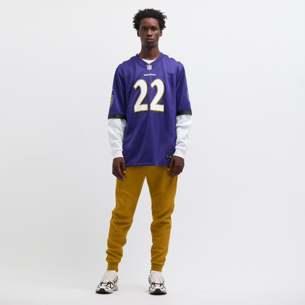 Baltimore Ravens Derrick Henry Nike Game Player Jersey - Purple