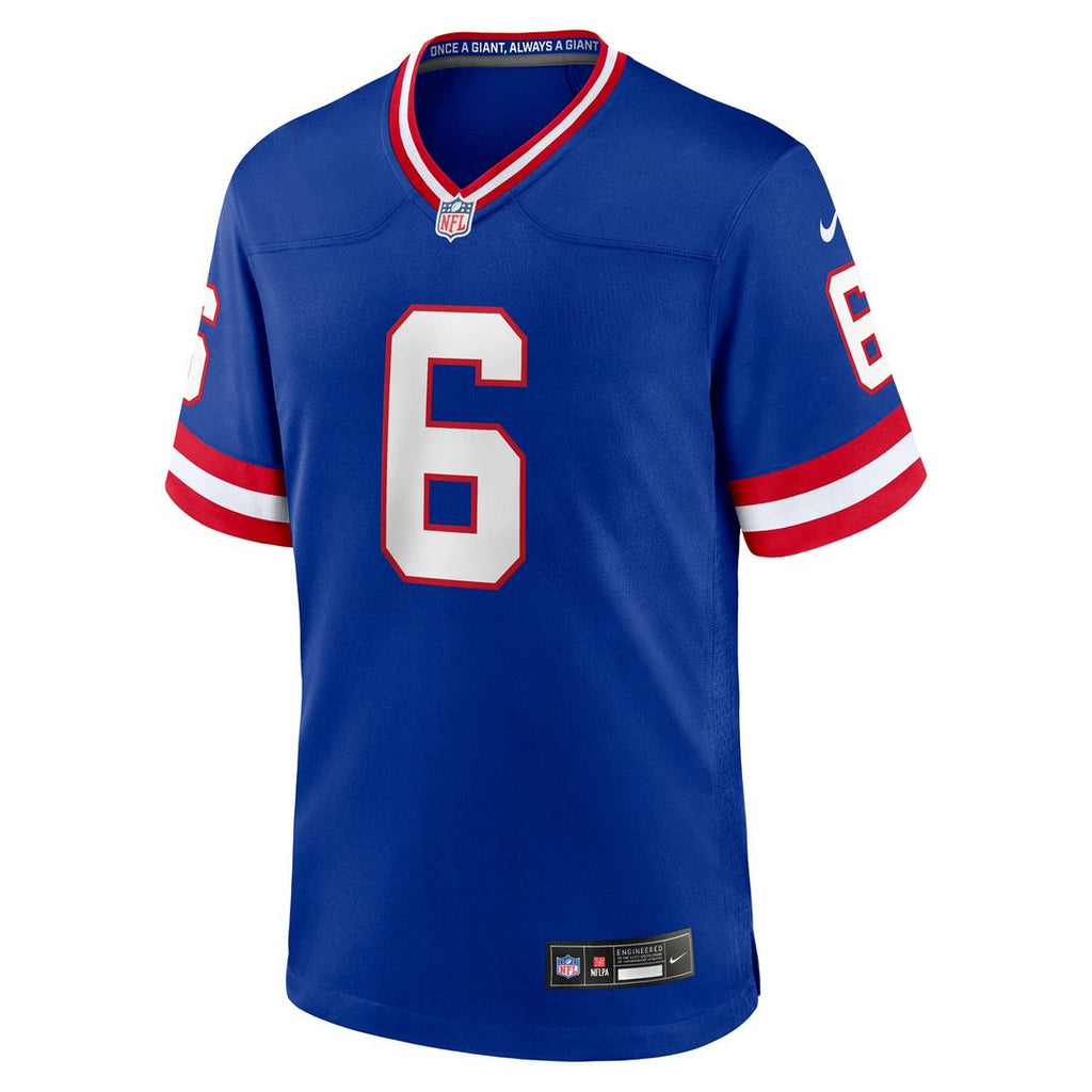 New York Giants Jaxson Dart Nike Alternate 2 Classic Game Jersey - Royal