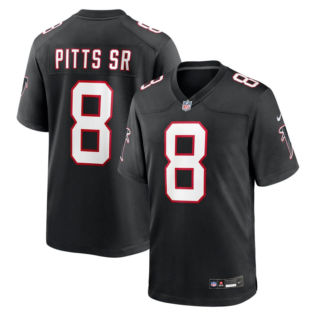 Atlanta Falcons Kyle Pitts Sr. Nike Alternate Game Jersey - Black