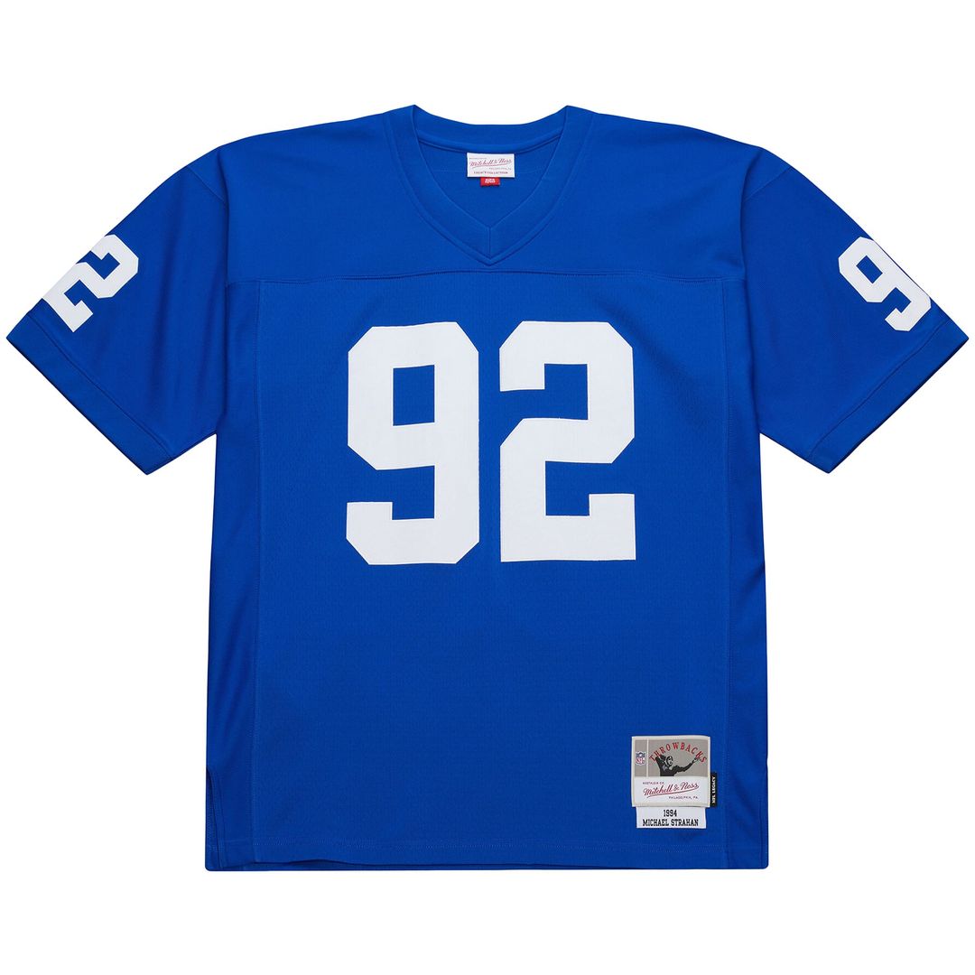 New York Giants Michael Strahan Mitchell & Ness 1994 Legacy Replica Jersey - Royal