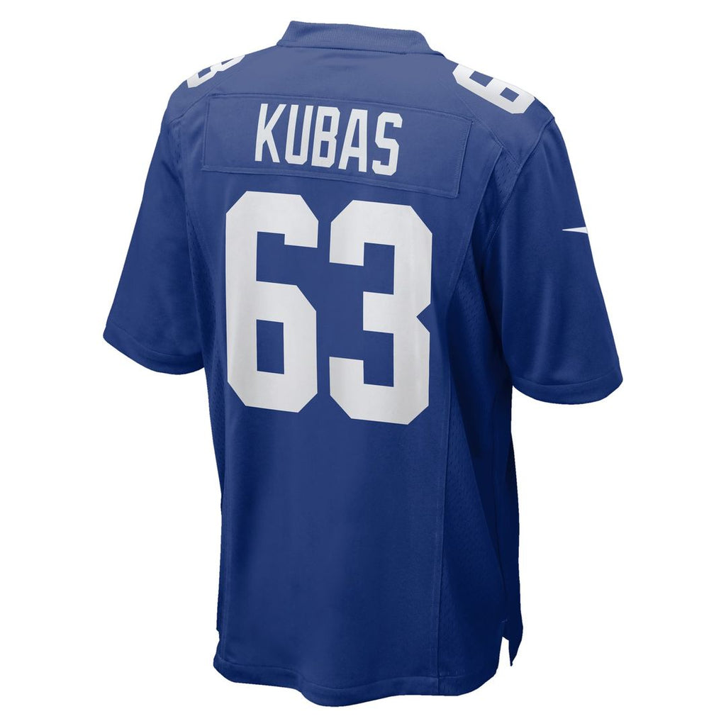 New York Giants Jake Kubas Nike Team Game Jersey - Royal