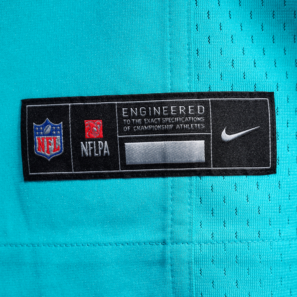 Miami Dolphins Quinn Ewers Nike Team Game Jersey - Aqua