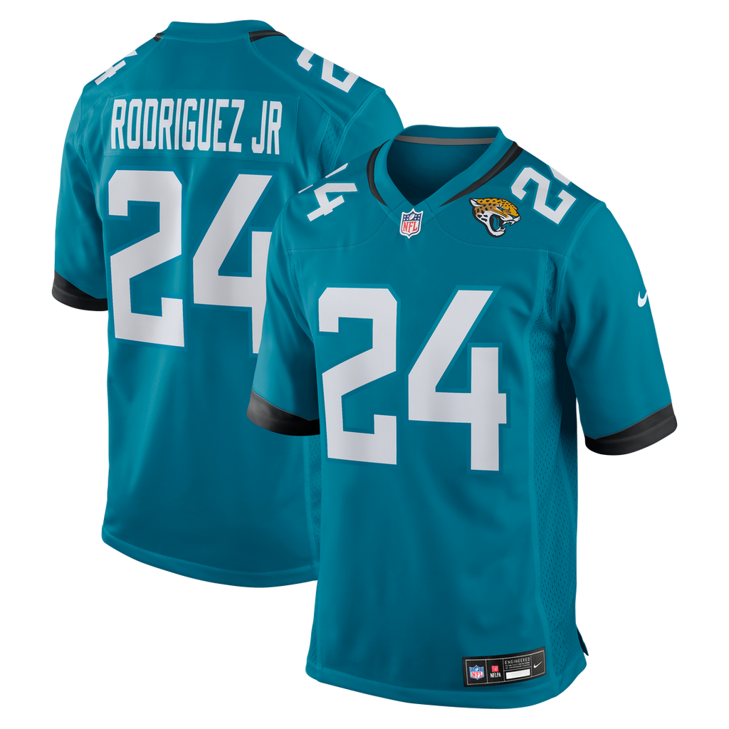 Jacksonville Jaguars Chris Rodriguez Jr. Nike Team Game Jersey - Teal