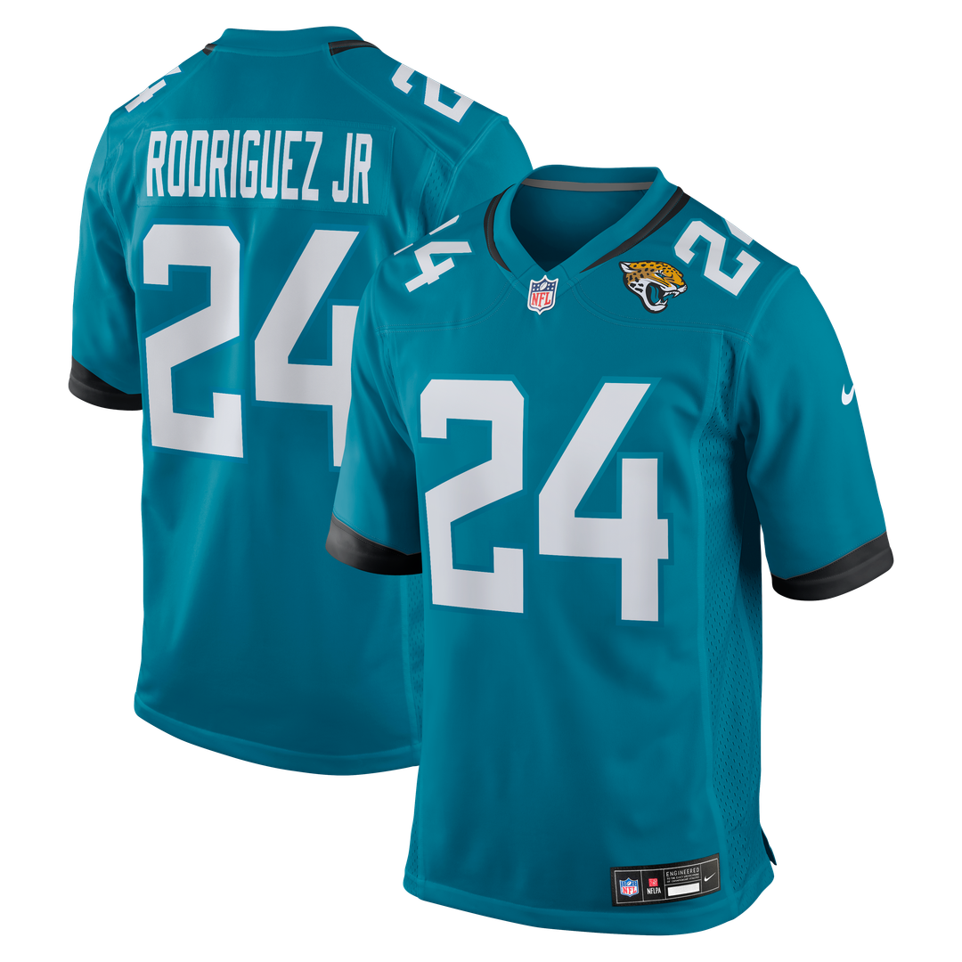 Jacksonville Jaguars Chris Rodriguez Jr. Nike Team Game Jersey - Teal