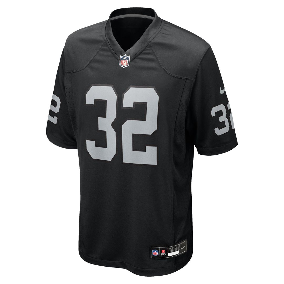 Las Vegas Raiders Marcus Allen Nike Game Retired Player Jersey - Black