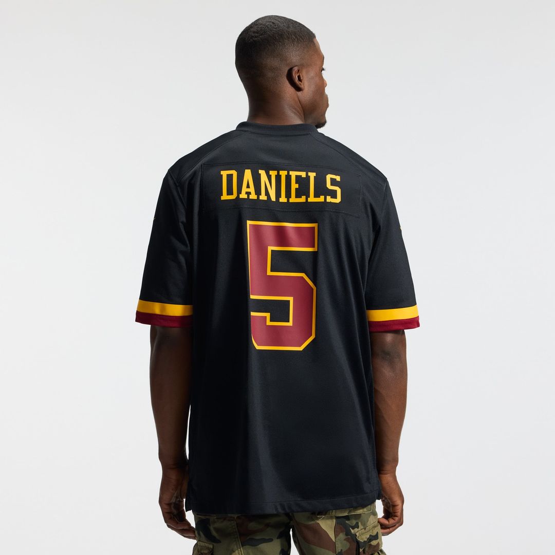 Washington Commanders Jayden Daniels Nike Game Super Bowl Era Jersey - White