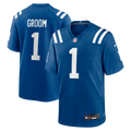 Indianapolis Colts Number 1 Groom Nike Game Jersey - Royal