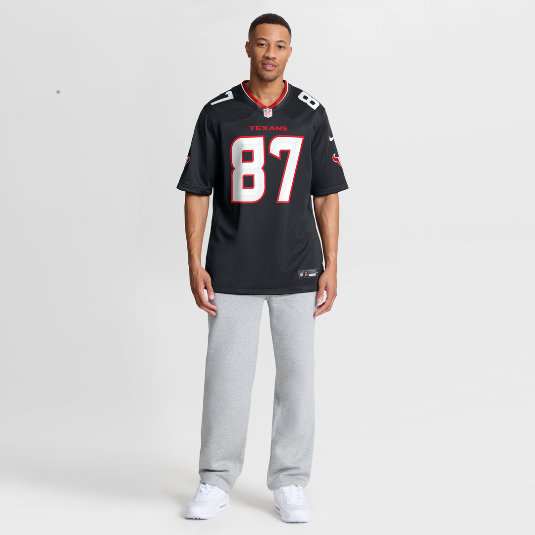 Houston Texans Cade Stover Nike Game Jersey - Navy