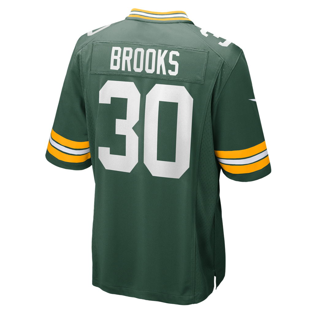 Green Bay Packers Chris Brooks Nike Team Game Jersey - Green