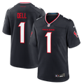 Houston Texans Tank Dell Nike Team Game Jersey - Navy