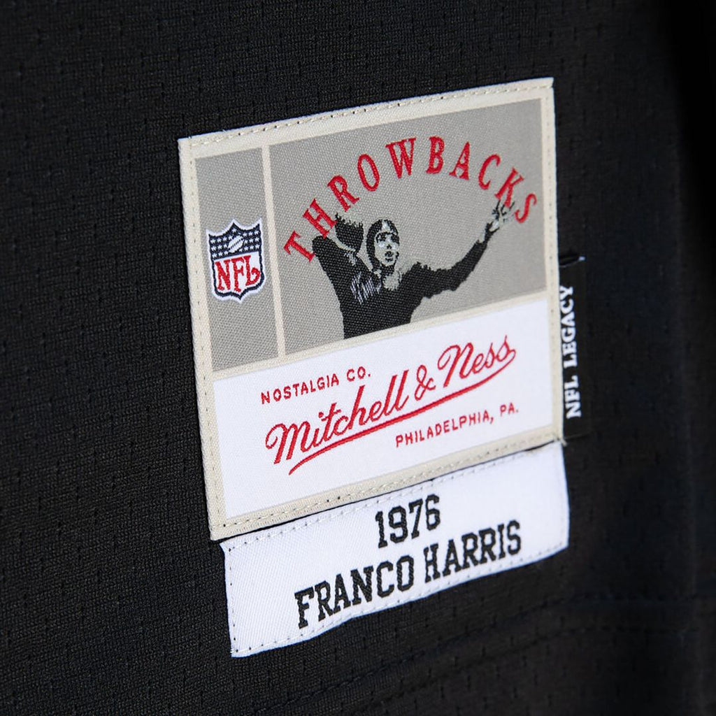 Pittsburgh Steelers Franco Harris Mitchell & Ness Legacy Replica Jersey - Black