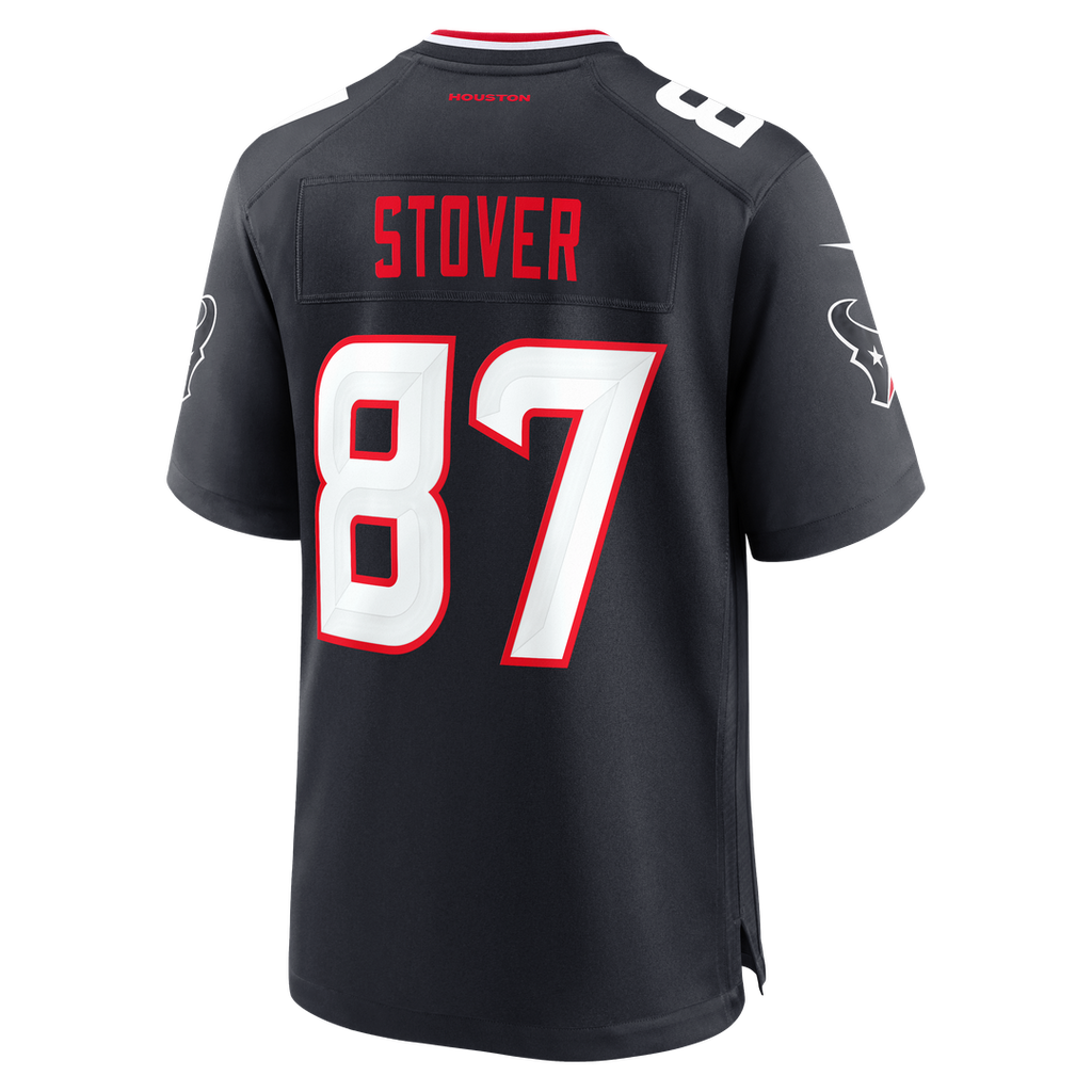 Houston Texans Cade Stover Nike Game Jersey - Navy