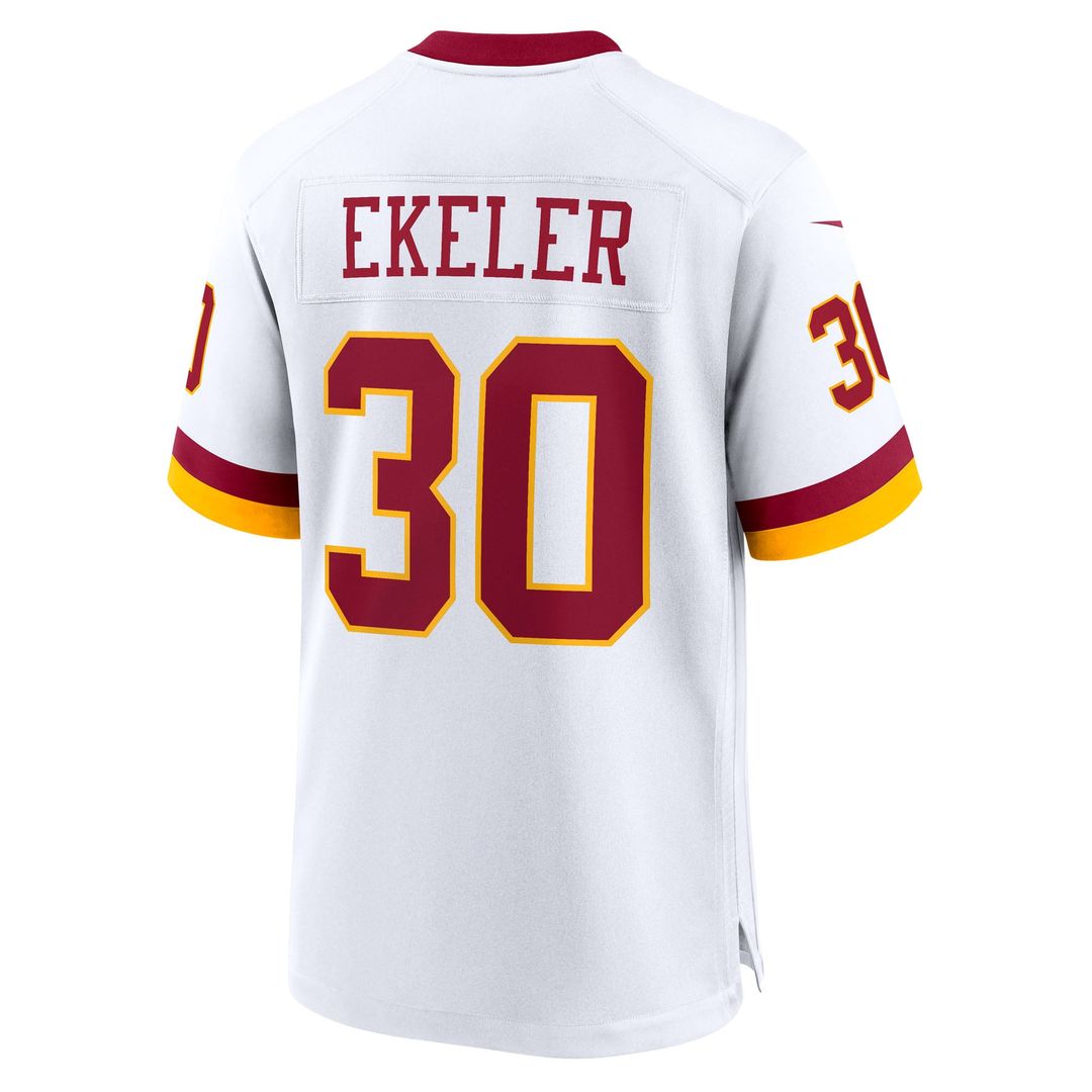 Washington Commanders Austin Ekeler Nike Game Player Jersey - Burgundy