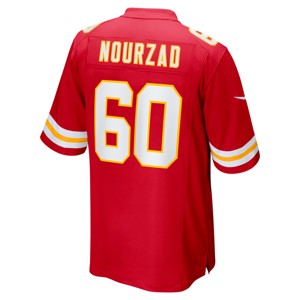 Kansas City Chiefs Hunter Nourzad Nike Game Jersey - Red