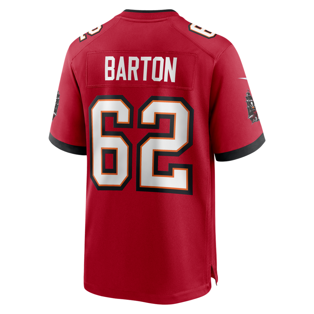 Graham Barton Pick No. 26 Nike Player Game Jersey - Red