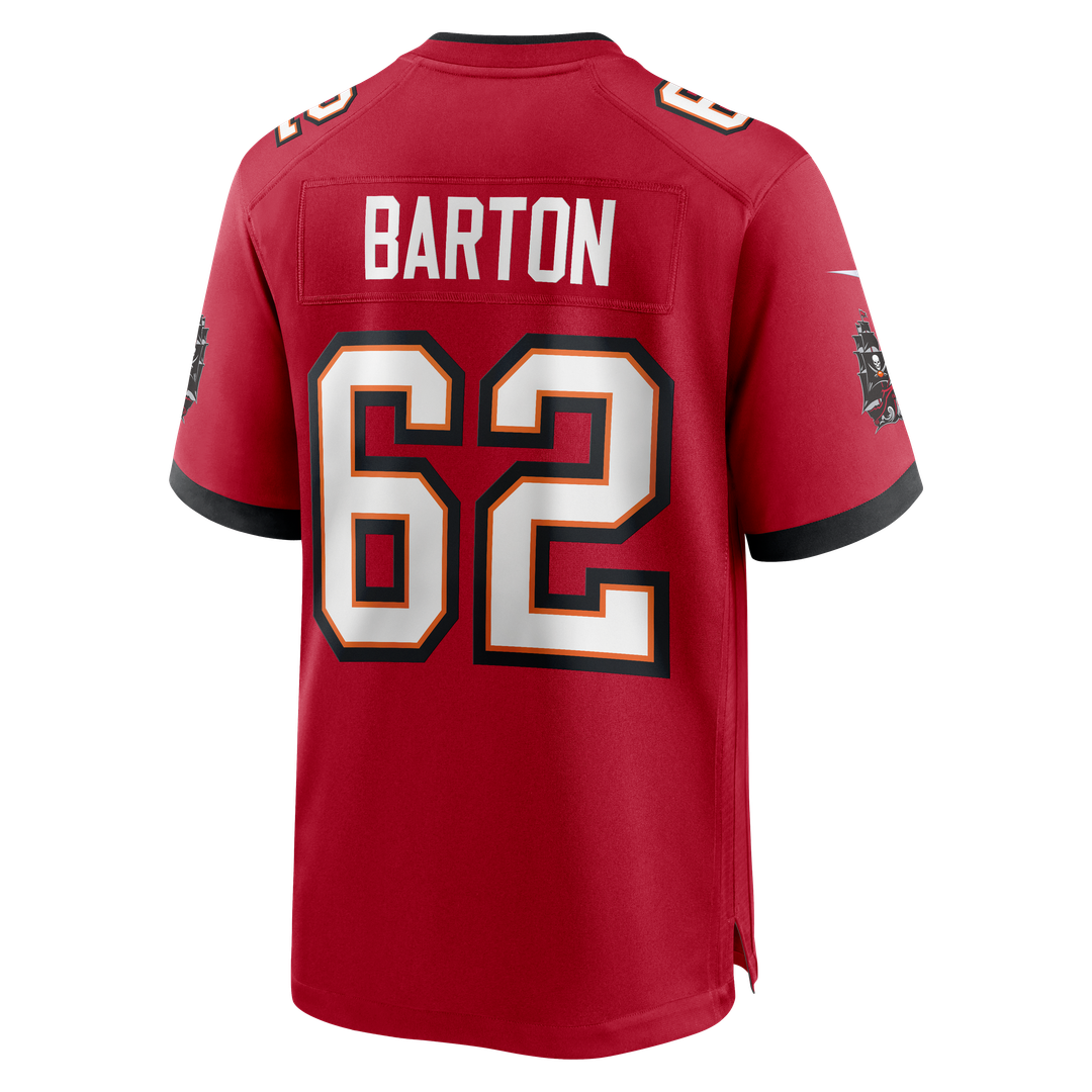 Graham Barton Pick No. 26 Nike Player Game Jersey - Red