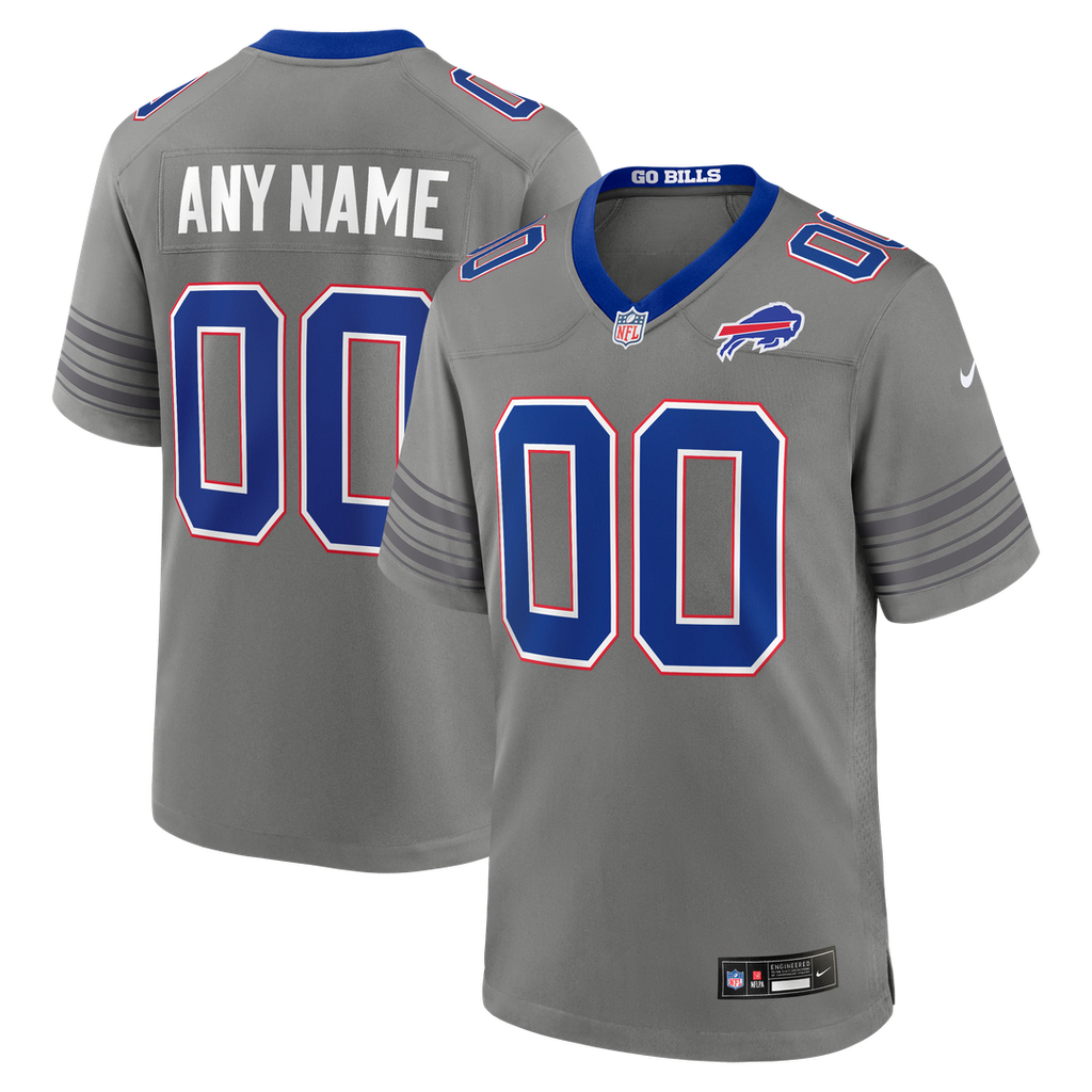 Buffalo Bills Nike Custom Game Jersey - White